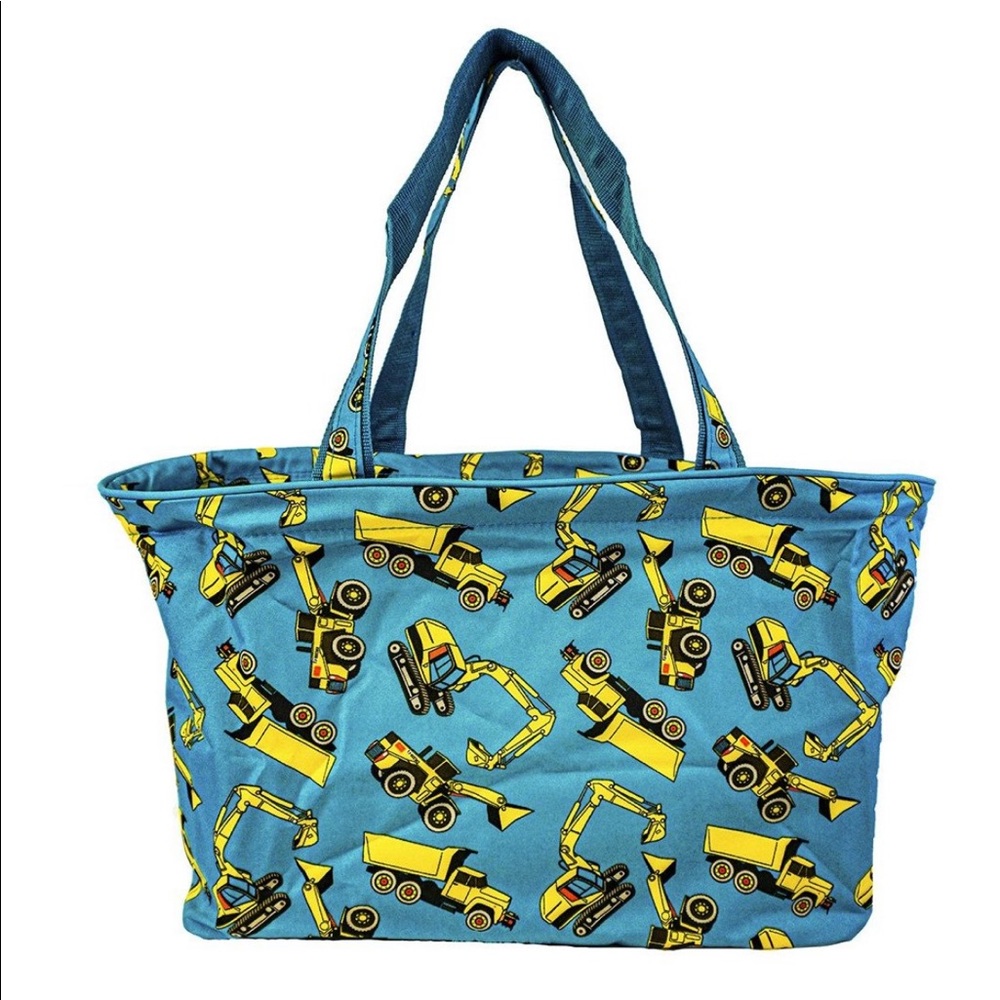 🏷️TRACTOR PRINT BEACH TOTE BAG - Picture 14 of 15